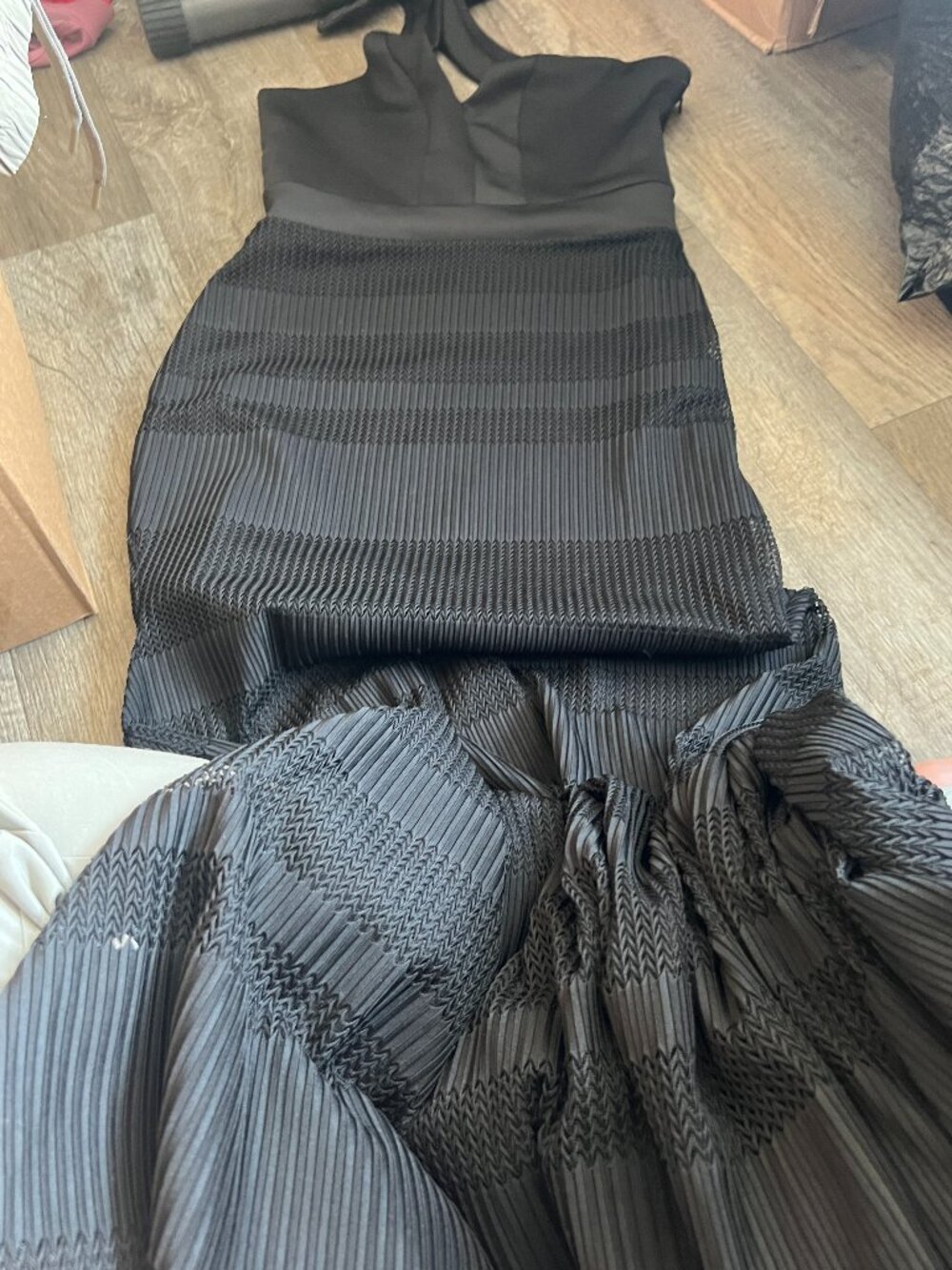 Carlota Costa Black Maxi Dress